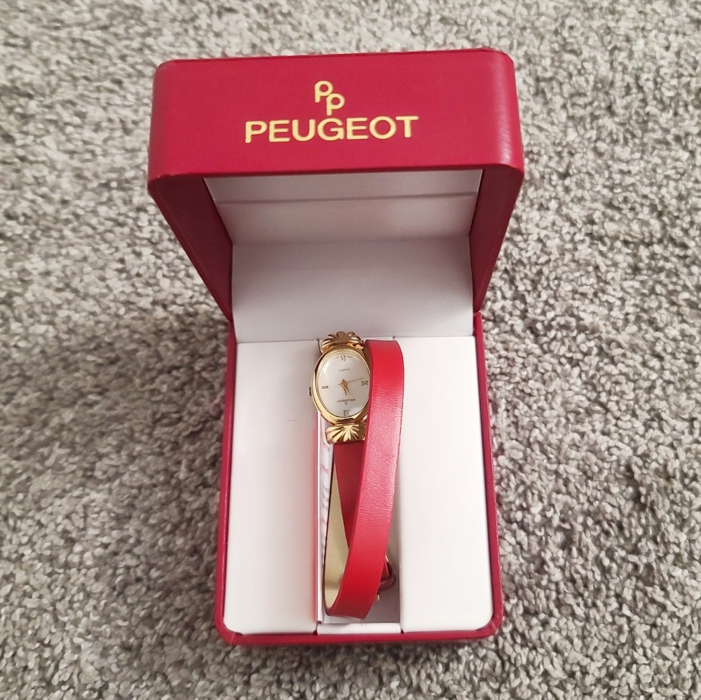 Peugeot wrap around bracelet watch